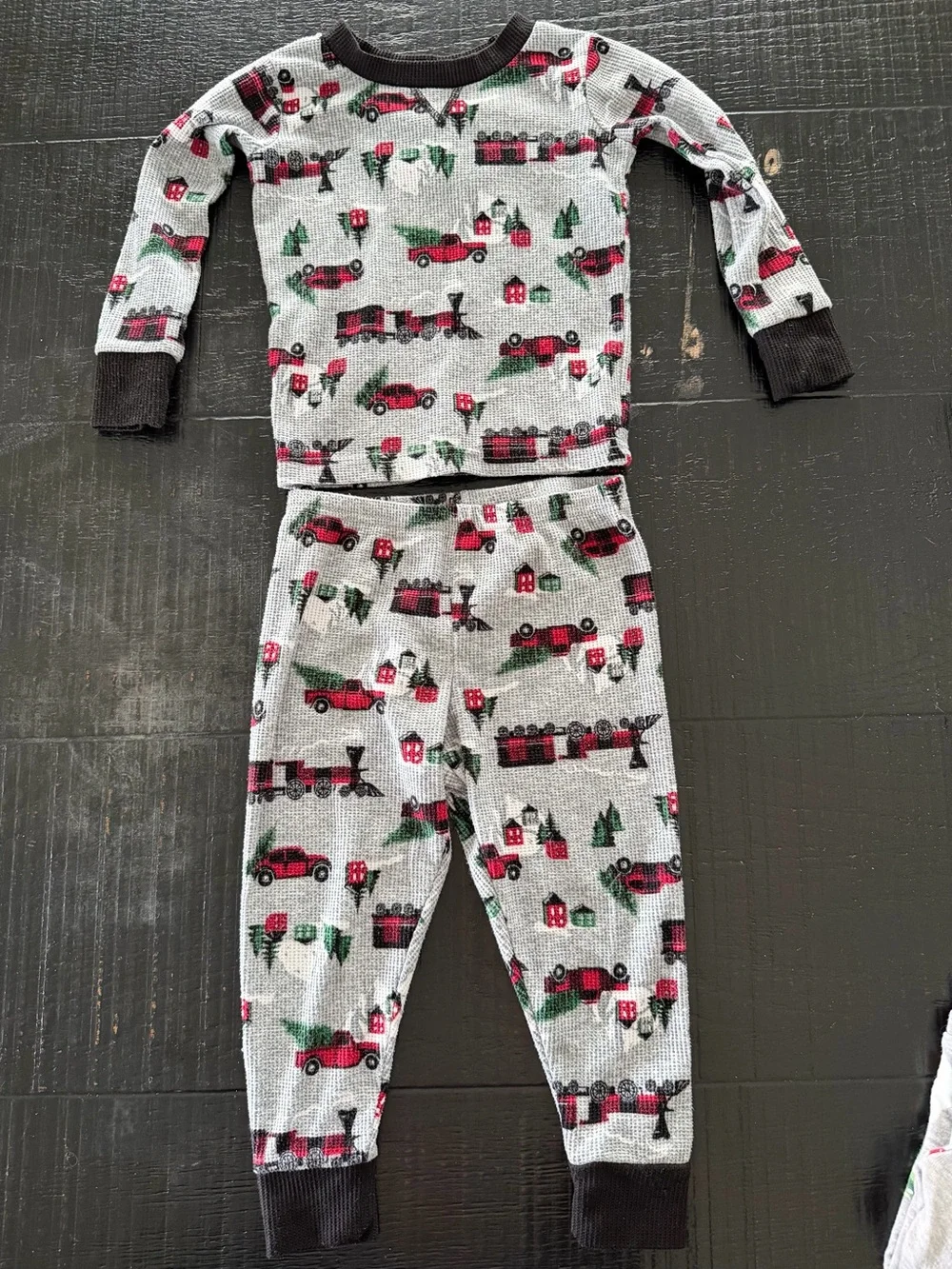 3 Sets of Kids Holiday Pajama